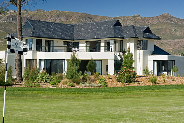 Stunning home on the edge of a green